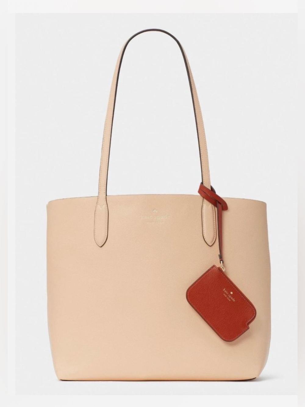 Kate Spade Ava Reversible Tote with Pouch Double Faced Leather